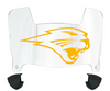 Northern Iowa Panthers Mini Football Helmet Visor Shield w/ Clips - PICK VISOR & LOGO COLOR