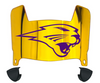 Northern Iowa Panthers Mini Football Helmet Visor Shield w/ Clips - PICK VISOR & LOGO COLOR