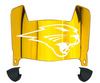 Northern Iowa Panthers Mini Football Helmet Visor Shield w/ Clips - PICK VISOR & LOGO COLOR