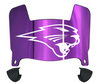 Northern Iowa Panthers Mini Football Helmet Visor Shield w/ Clips - PICK VISOR & LOGO COLOR
