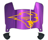 Northern Iowa Panthers Mini Football Helmet Visor Shield w/ Clips - PICK VISOR & LOGO COLOR