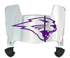 Northern Iowa Panthers Mini Football Helmet Visor Shield w/ Clips - PICK VISOR & LOGO COLOR
