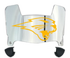 Northern Iowa Panthers Mini Football Helmet Visor Shield w/ Clips - PICK VISOR & LOGO COLOR