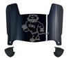 Northern Iowa Panthers Mini Football Helmet Visor Shield w/ Clips - PICK VISOR & LOGO COLOR