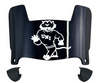 Northern Iowa Panthers Mini Football Helmet Visor Shield w/ Clips - PICK VISOR & LOGO COLOR