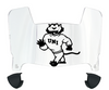 Northern Iowa Panthers Mini Football Helmet Visor Shield w/ Clips - PICK VISOR & LOGO COLOR