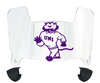 Northern Iowa Panthers Mini Football Helmet Visor Shield w/ Clips - PICK VISOR & LOGO COLOR