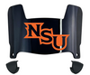 Northwestern State Demons Mini Football Helmet Visor Shield w/ Clips - PICK VISOR & LOGO COLOR