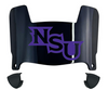 Northwestern State Demons Mini Football Helmet Visor Shield w/ Clips - PICK VISOR & LOGO COLOR