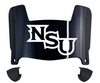 Northwestern State Demons Mini Football Helmet Visor Shield w/ Clips - PICK VISOR & LOGO COLOR