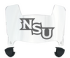 Northwestern State Demons Mini Football Helmet Visor Shield w/ Clips - PICK VISOR & LOGO COLOR