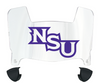 Northwestern State Demons Mini Football Helmet Visor Shield w/ Clips - PICK VISOR & LOGO COLOR