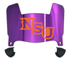 Northwestern State Demons Mini Football Helmet Visor Shield w/ Clips - PICK VISOR & LOGO COLOR