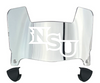 Northwestern State Demons Mini Football Helmet Visor Shield w/ Clips - PICK VISOR & LOGO COLOR