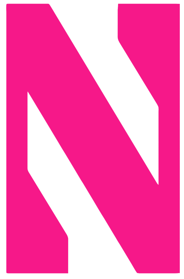 Northwestern Wildcats Hot Pink Team Logo Premium DieCut Vinyl Decal PICK SIZE