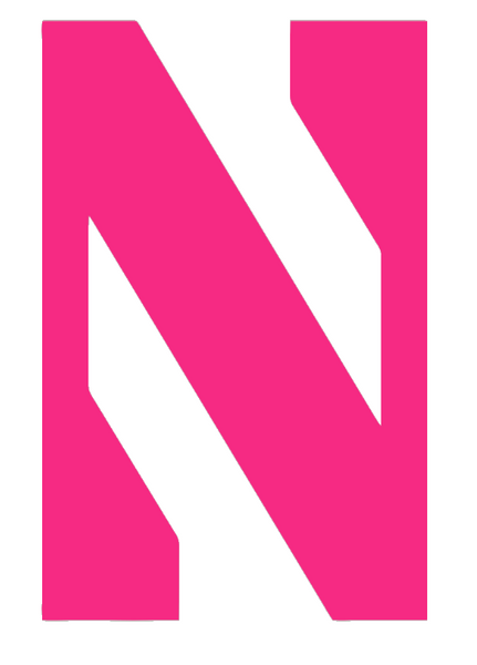 Northwestern Wildcats HOT PINK Team Logo Premium DieCut Vinyl Decal PICK SIZE