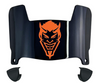 Northwestern State Demons Mini Football Helmet Visor Shield w/ Clips - PICK VISOR & LOGO COLOR