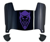 Northwestern State Demons Mini Football Helmet Visor Shield w/ Clips - PICK VISOR & LOGO COLOR
