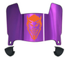 Northwestern State Demons Mini Football Helmet Visor Shield w/ Clips - PICK VISOR & LOGO COLOR