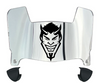 Northwestern State Demons Mini Football Helmet Visor Shield w/ Clips - PICK VISOR & LOGO COLOR