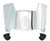 Northwestern State Demons Mini Football Helmet Visor Shield w/ Clips - PICK VISOR & LOGO COLOR