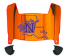 Northwestern State Demons Mini Football Helmet Visor Shield w/ Clips - PICK VISOR & LOGO COLOR