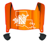 Northwestern State Demons Mini Football Helmet Visor Shield w/ Clips - PICK VISOR & LOGO COLOR