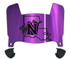 Northwestern State Demons Mini Football Helmet Visor Shield w/ Clips - PICK VISOR & LOGO COLOR