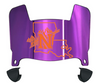 Northwestern State Demons Mini Football Helmet Visor Shield w/ Clips - PICK VISOR & LOGO COLOR