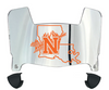 Northwestern State Demons Mini Football Helmet Visor Shield w/ Clips - PICK VISOR & LOGO COLOR