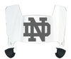 Notre Dame Fighting Irish Mini Football Helmet Visor Shield w/ Clips - PICK VISOR & LOGO COLOR