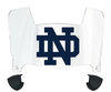 Notre Dame Fighting Irish Mini Football Helmet Visor Shield w/ Clips - PICK VISOR & LOGO COLOR