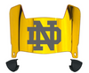 Notre Dame Fighting Irish Mini Football Helmet Visor Shield w/ Clips - PICK VISOR & LOGO COLOR