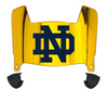Notre Dame Fighting Irish Mini Football Helmet Visor Shield w/ Clips - PICK VISOR & LOGO COLOR