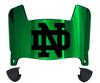 Notre Dame Fighting Irish Mini Football Helmet Visor Shield w/ Clips - PICK VISOR & LOGO COLOR