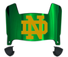 Notre Dame Fighting Irish Mini Football Helmet Visor Shield w/ Clips - PICK VISOR & LOGO COLOR