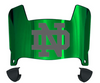 Notre Dame Fighting Irish Mini Football Helmet Visor Shield w/ Clips - PICK VISOR & LOGO COLOR