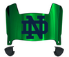 Notre Dame Fighting Irish Mini Football Helmet Visor Shield w/ Clips - PICK VISOR & LOGO COLOR