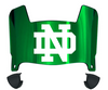 Notre Dame Fighting Irish Mini Football Helmet Visor Shield w/ Clips - PICK VISOR & LOGO COLOR