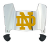 Notre Dame Fighting Irish Mini Football Helmet Visor Shield w/ Clips - PICK VISOR & LOGO COLOR