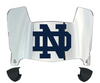 Notre Dame Fighting Irish Mini Football Helmet Visor Shield w/ Clips - PICK VISOR & LOGO COLOR