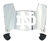 Notre Dame Fighting Irish Mini Football Helmet Visor Shield w/ Clips - PICK VISOR & LOGO COLOR