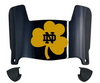 Notre Dame Fighting Irish Mini Football Helmet Visor Shield w/ Clips - PICK VISOR & LOGO COLOR
