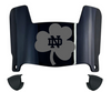 Notre Dame Fighting Irish Mini Football Helmet Visor Shield w/ Clips - PICK VISOR & LOGO COLOR
