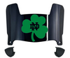 Notre Dame Fighting Irish Mini Football Helmet Visor Shield w/ Clips - PICK VISOR & LOGO COLOR