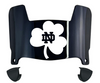 Notre Dame Fighting Irish Mini Football Helmet Visor Shield w/ Clips - PICK VISOR & LOGO COLOR