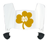 Notre Dame Fighting Irish Mini Football Helmet Visor Shield w/ Clips - PICK VISOR & LOGO COLOR