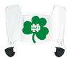 Notre Dame Fighting Irish Mini Football Helmet Visor Shield w/ Clips - PICK VISOR & LOGO COLOR