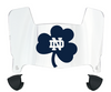 Notre Dame Fighting Irish Mini Football Helmet Visor Shield w/ Clips - PICK VISOR & LOGO COLOR
