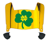 Notre Dame Fighting Irish Mini Football Helmet Visor Shield w/ Clips - PICK VISOR & LOGO COLOR